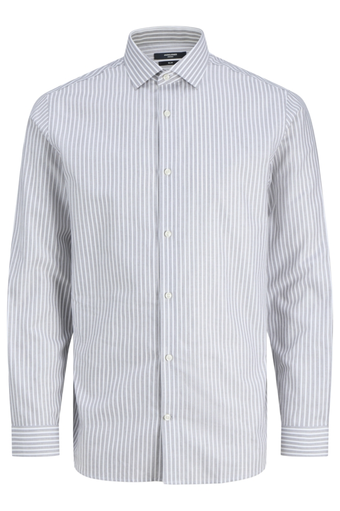 JPRBLAPARKER SHIRT L/S NOOS 12227385 BRIGHT WHITE/SLIM FIT